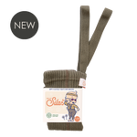 Load image into Gallery viewer, Hippy footless tights with braces - Seaweed Brown