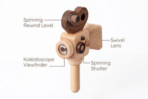 Super 16 Wooden Toy Camera Handheld