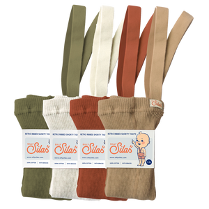 Shorty tights with braces - with 100% Cotton