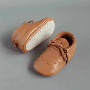 Milo Moccasin in Gingerbread (size 5 & 6)