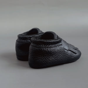 Tiera Moccasin in Black (size 4 & 5)