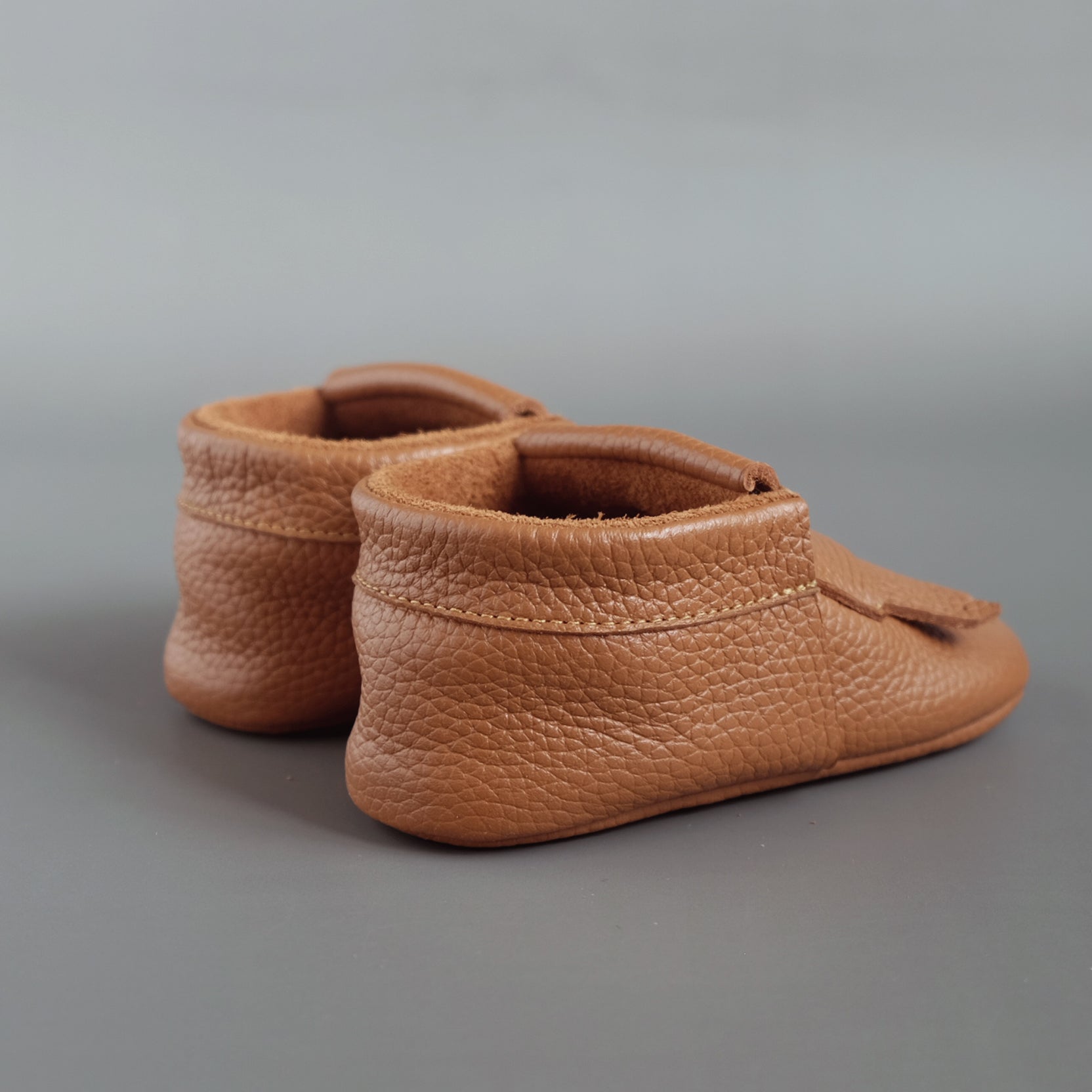 Tiera Moccasin in Gingerbread (size 4)